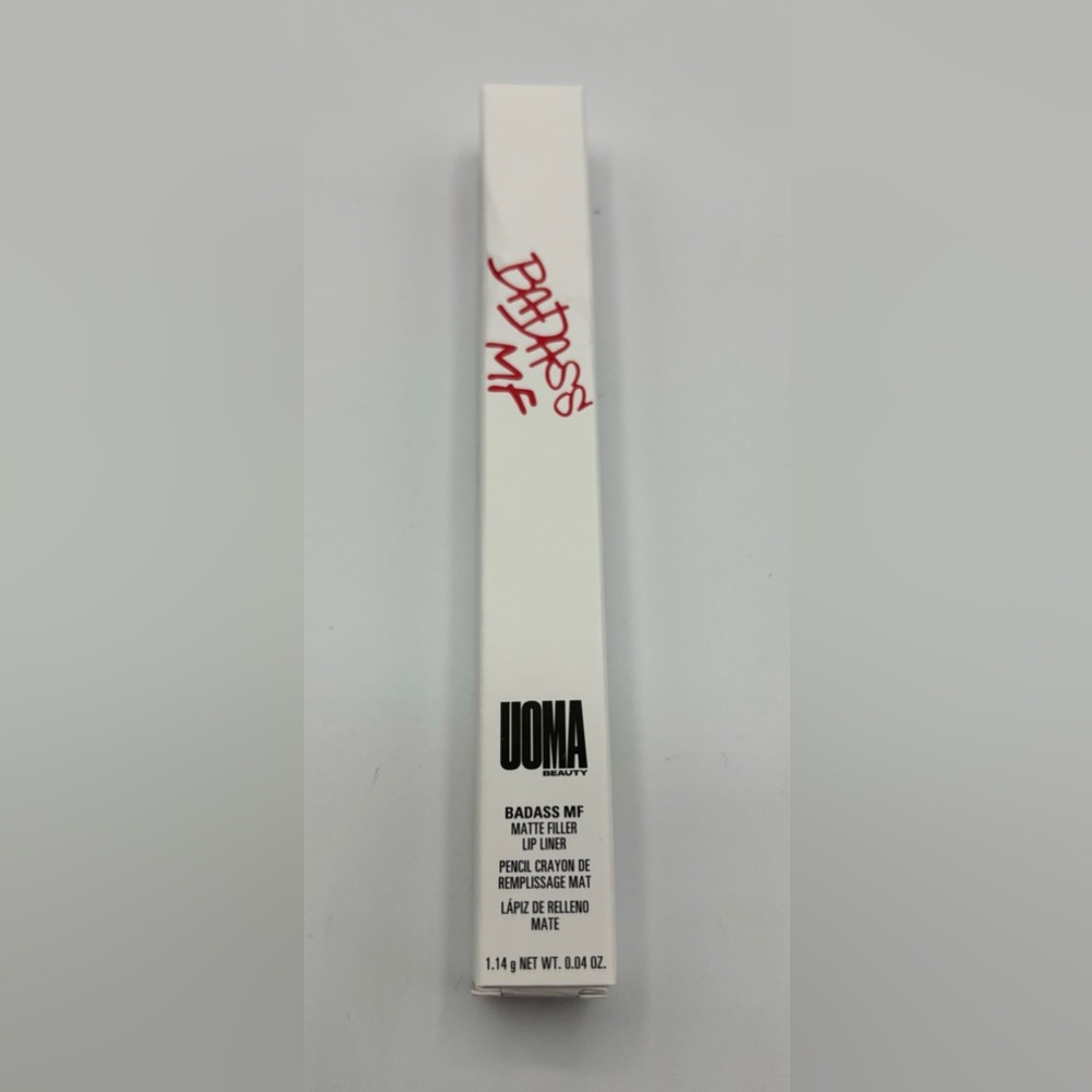 Uoma Badass MF Matte Filler Lip Liner-Angelou Full Size NEW IN BOX!!